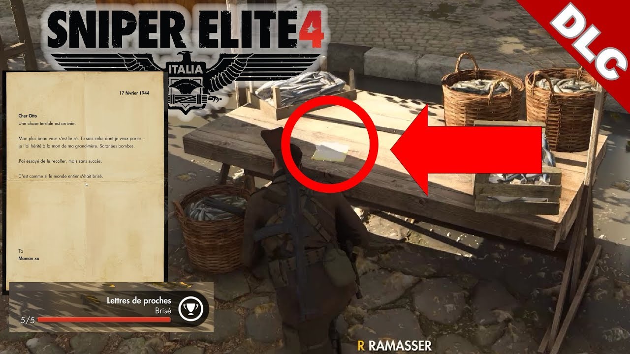 sniper elite 4 last letters