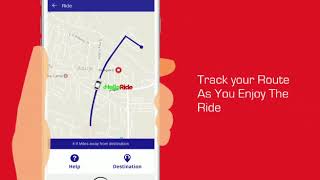 Hello Ride App User Guide screenshot 1