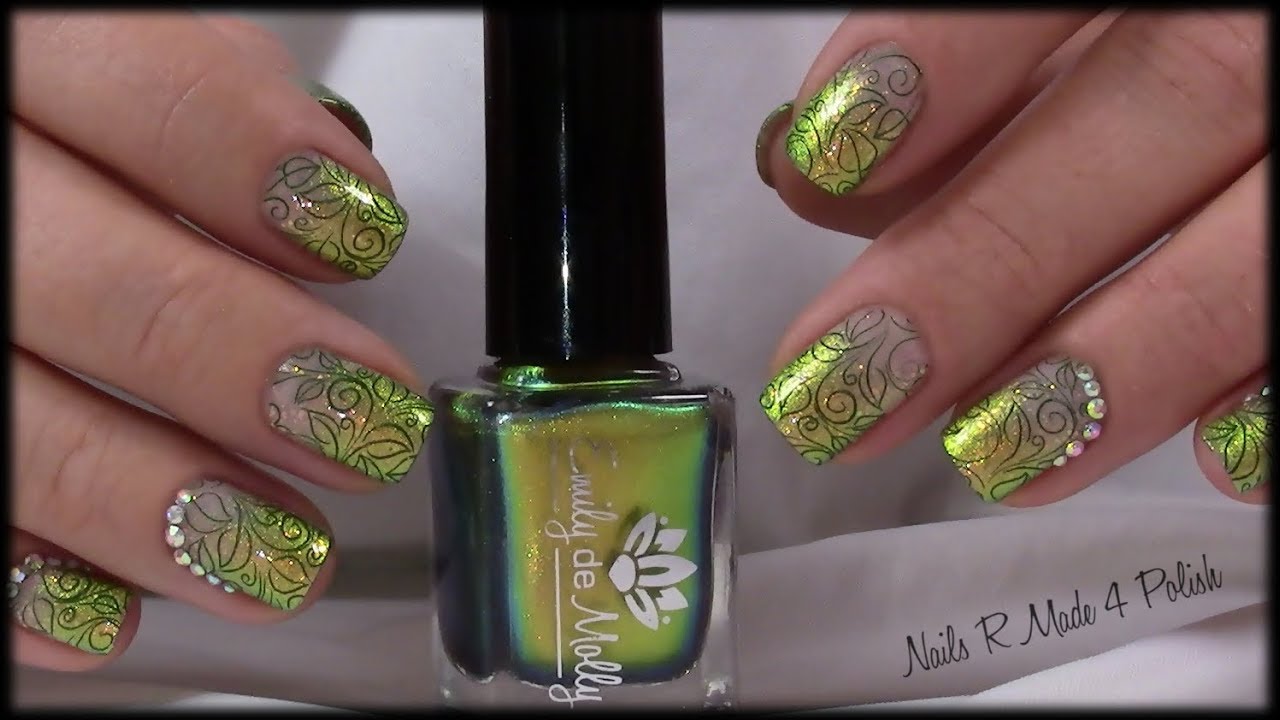 Herbstnägel / Herbst Nageldesign / Fall Nailart / Autumn Nails - YouTube