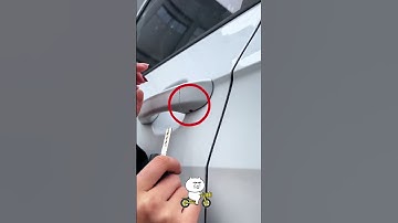 The car door won’t open, one solution!#driving #tips #howto #manual #skills #car