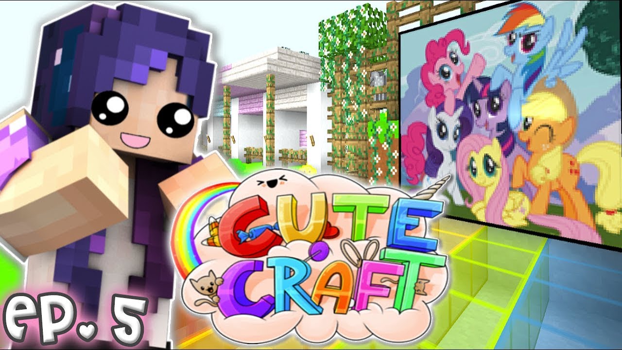 My Little Pony Stables!!  CuteCraft NEW Minecraft SMP 