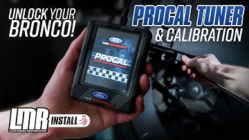 2021-2024 2.7L Bronco: Ford Performance M-9603-B27 Pro-Cal Tuner | Install & Review