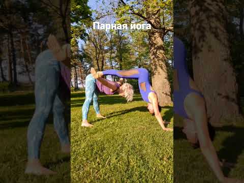 Парная йога #овчинниковаlive #баланс #равновесие #yogastretchforWellbeing