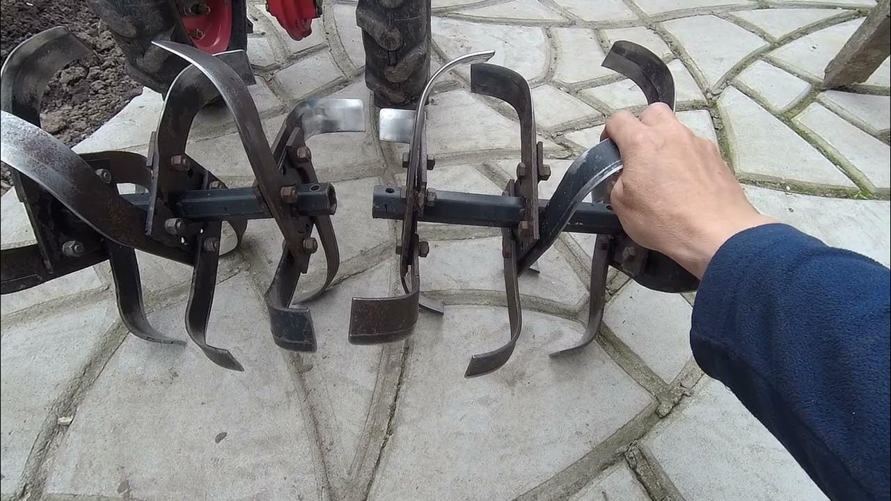 собираем фрезу на мотоблок правильно