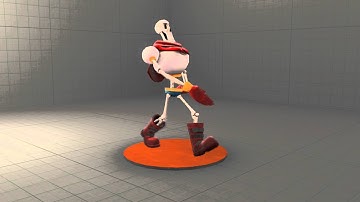Papyrus Walkcycle [SFM]