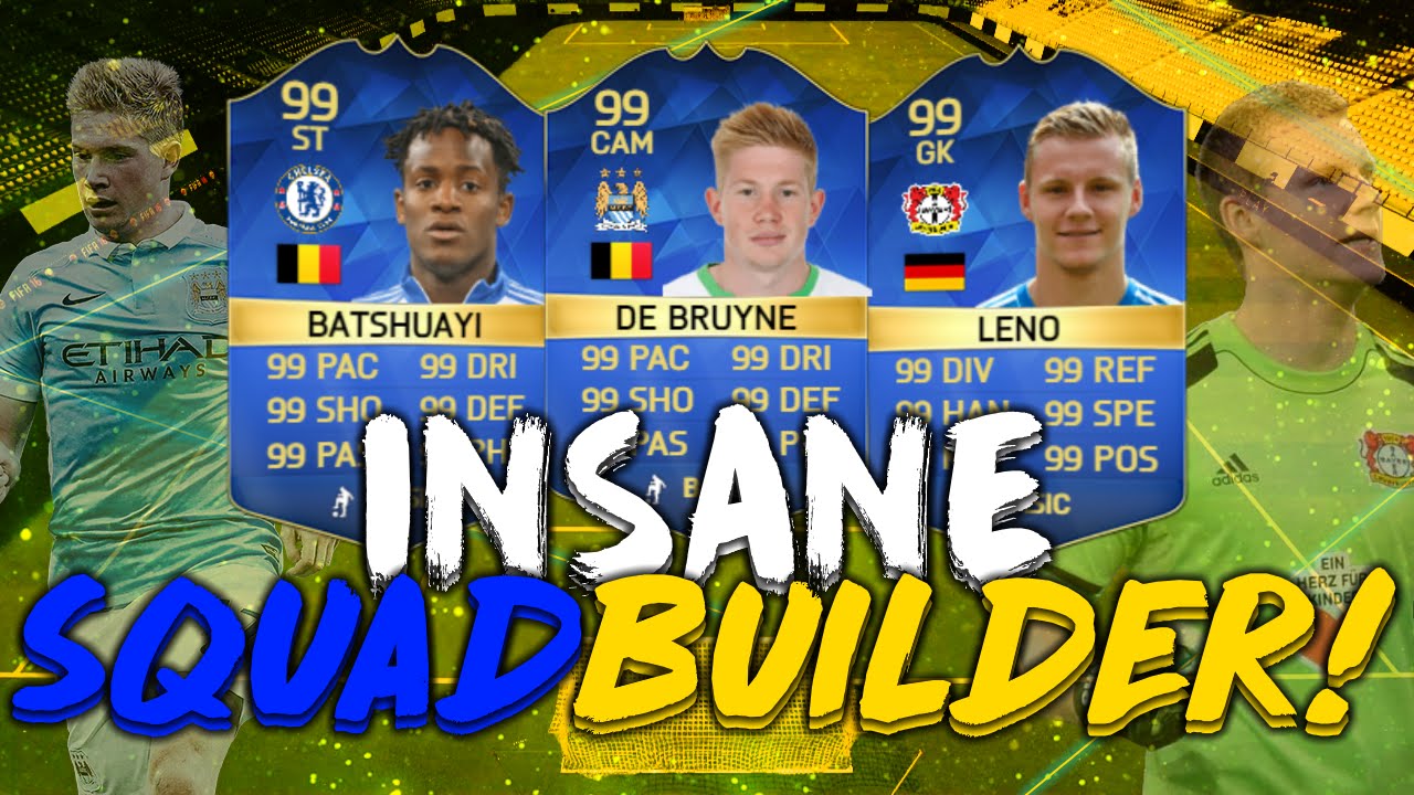 INSANELY OVERPOWERED SQUAD BUILDER!! - FIFA 16 ULTIMATE TEAM