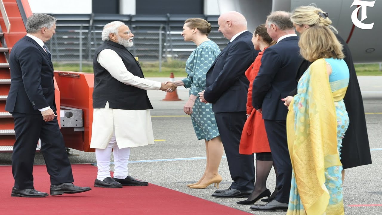 ⁣PM Modi arrives in Denmark; to hold discussions with his Danish counterpart
