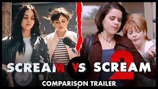 Scream 6 VS Scream 2 - Trailer | Side By Side Comparison