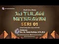 Live ibadah erev shabat  10 tulah mitsrayim seri 01