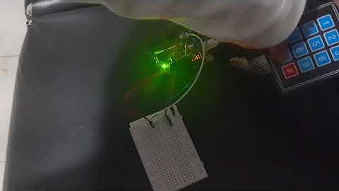 Led RGB controlado por Teclado Matricial con Arduino