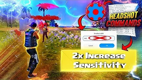 ✅Set-edit commands 🇧🇷(Increase your Sensitivity 2x) | ☑️Without dpi | setedit freefire | setedit 💯