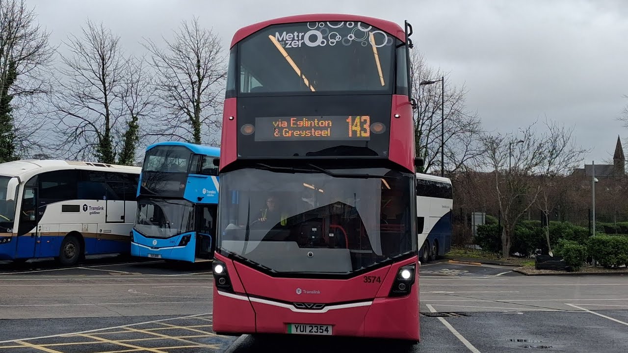 Translink Metro 3574 on the 143 