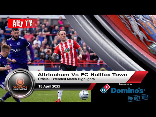 Altrincham v FC Halifax Town LIVE