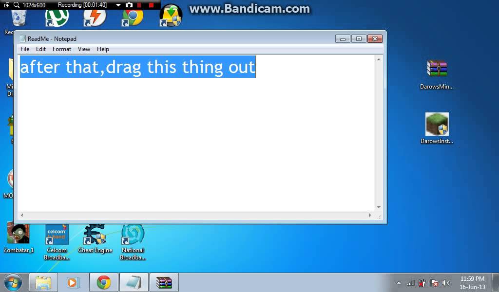 Minecraft installation(offline play.. need no id) with