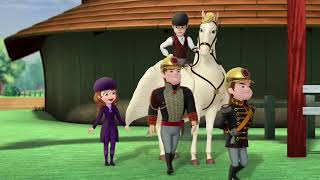 Hugo vs  Vaughan | THE FLYING CROWN | Sofia the First | Disney Jr.