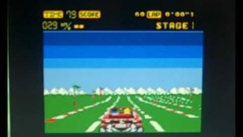 Videogame Horrors #1 Out Run Amstrad CPC 464