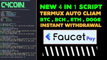 Nuyul New Crypto Script Earning Auto Claim Via Termux 2025 - 4 in 1 Btc BCH ETH DOGE auto captcha ✅