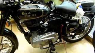 Royal Enfield Bullet 350 classic, Easy starting after tune and timing