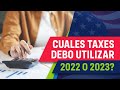 Cuales impuestos debo utilizar en el 2024