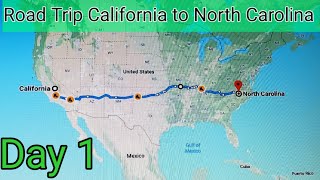 California to north carolina: a complete road trip | day 1 arizona