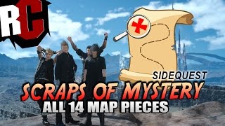 Final Fantasy XV - All Scraps of Mystery Map Piece Locations (Sylvester Map Pieces)