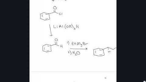 Exercise 21.35 - Multi-step Synthesis with Carboxylic Acids and their Derivatives