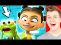 LANKYBOX REACTS To FUNNY ANIMATIONS! (HILARIOUS)