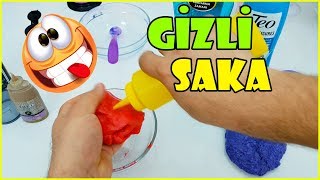 Gi̇zli̇ Şaka - Surakarta Oyunu Ile Eğlenceli Slime Challenge - Big Prank Vak Vak Tv