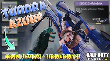 Finally the Tundra-Azure is back! 😍 (Best Highlights Compilation) - CODM | Alchemy Stars Collab
