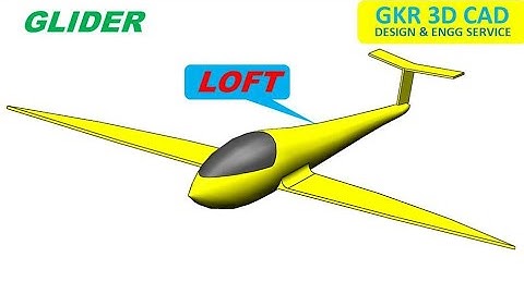Solidworks tutorial Glider