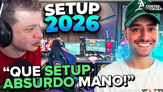 LOUD CORINGA SHOWS OFF HIS SETUP FOR 2026! - Aruan's Cuts