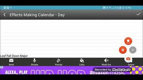 Effects Making Calendar - Day 2: Leaf Fall Down Major!