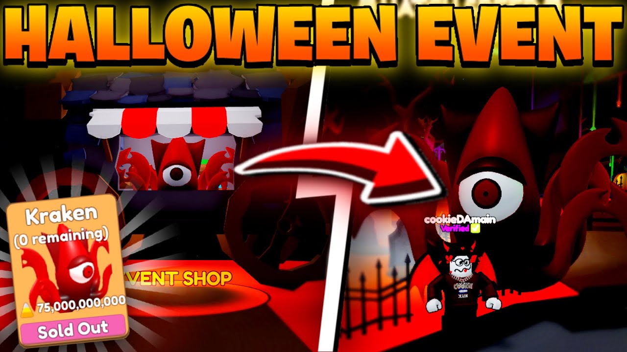 I Got The New *KRAKEN* From The New HALLOWEEN Event Shop! (Roblox Bubble  Gum Mayhem) 