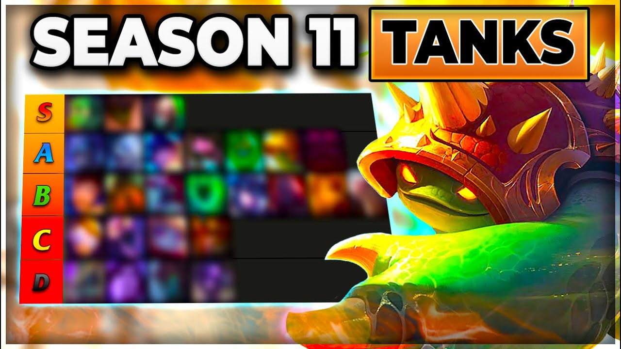 league of tanks  Update  SEASON 11 TANK TIER LIST   BunnyFuFuu  League of Legends