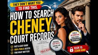 How to search Cheney court records