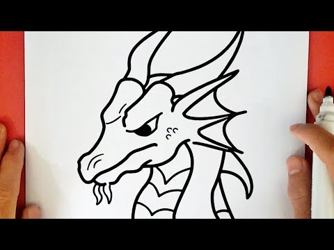 Video: Kako Nacrtati Zmajevu Glavu