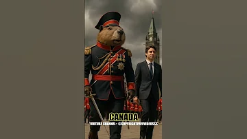 Canada S Giant BEAVER Commander Leads Parade With PM AI Reality Just Leveled Up 