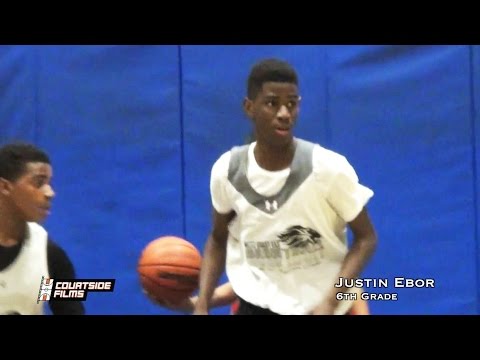 Justin Ebor Mixtape @ WCE Jr. All-American Camp (6th Grade)