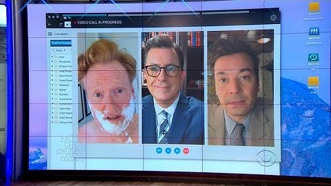 How Stephen Colbert, Jimmy Fallon and Conan O