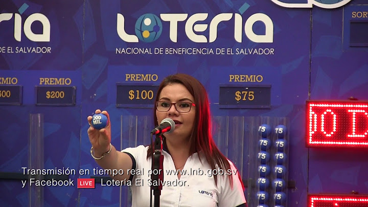 Los Sorteos de la Lotería Nacional