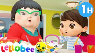 Mothers Day Song! | Lellobee | Super Moms | Nursery Rhymes and kids songs 🌸