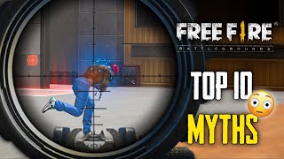 Top 10 Mythbusters in FREEFIRE Battleground | FREEFIRE Myths #275