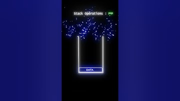 Stack Pop Operation With Visualization #dsa #computerscience #shortsfeed #shorts #engineering #cse