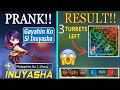 PRANK!! #17, Gagayahin ko si Inuyasha" 2 Legendary Enemy. Top 1 Philippines/Global Zilong: Inuyasha