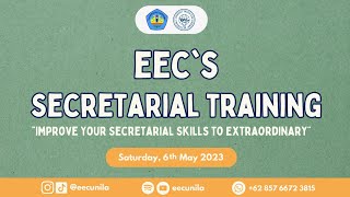 EEC's SECRETARIAL TRAINING 2023
