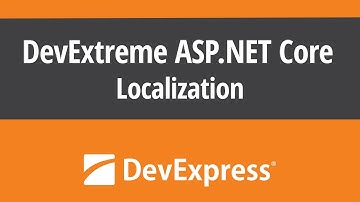 DevExtreme ASP.NET Core: Localization