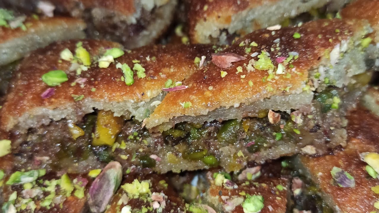 بقلاوة كيتو ولمرضى السكري بمكونات موجودة بالبيت ⁦❤️⁩