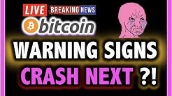 NO!! BITCOIN CRASH NEXT?!! **WARNING** 💥 LIVE Crypto Analysis TA & BTC Cryptocurrency Price News Now