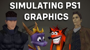 Why Did PS1 Games Look Like That?