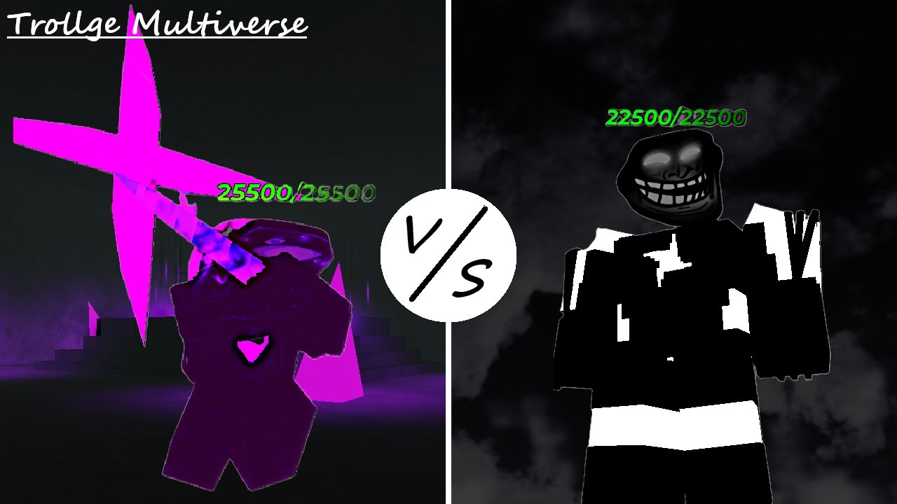 The Voices VS Bad Trolling | Trollge Multiverse (Roblox)